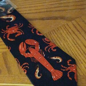 🤠New Houston Uniform & Apparel Co.  Seafood Tie